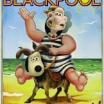 pleasure beach donkey poster